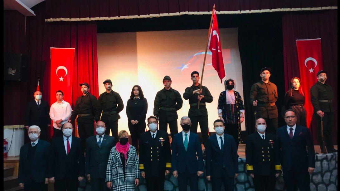 İstiklal Marşı'mızın Kabulü ve Mehmet Akif Ersoy'u Anma Günü  programımız Reha Midilli Kültür Merkezi'nde gerçekleştirilmiştir.