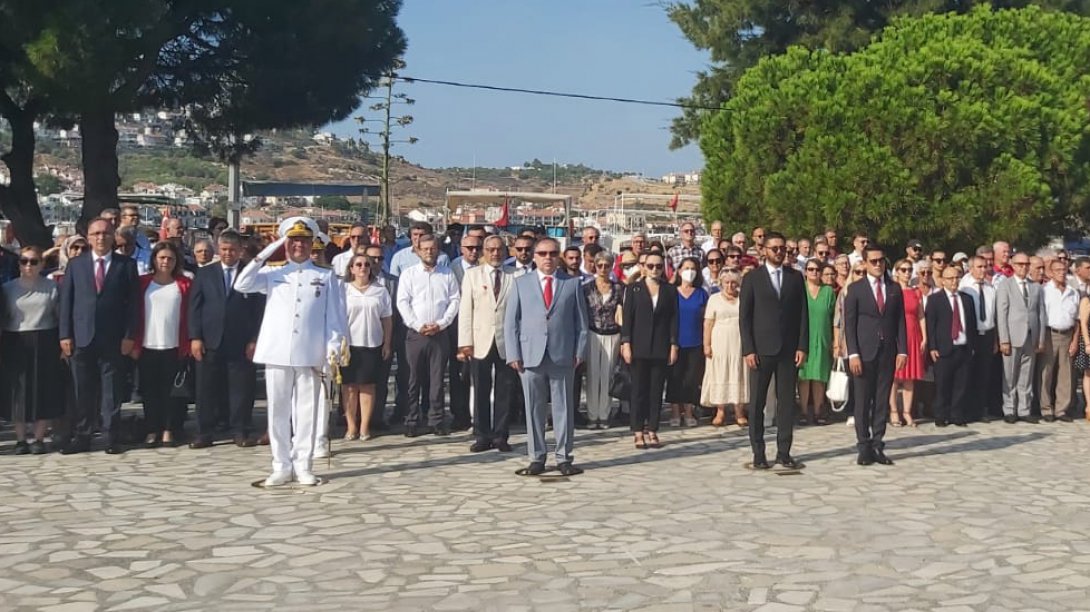 Foça'da 30 Ağustos Zafer Bayramı Kutlama Töreni 