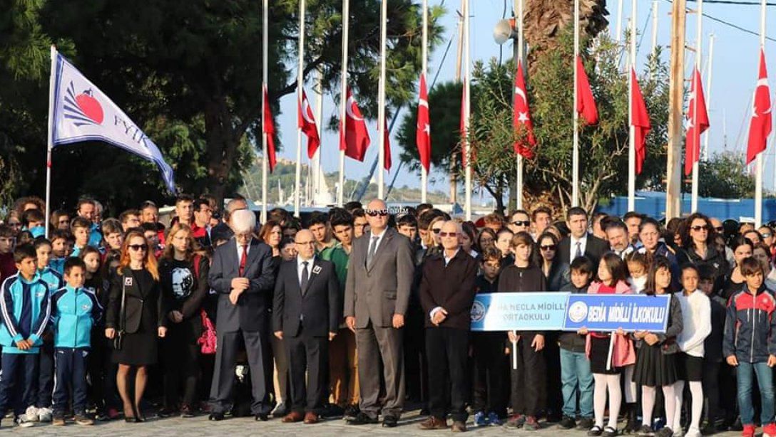 Başöğretmenimiz Gazi Mustafa Kemal Atatürk'ü Saygı, Sevgi ve Özlemle Anıyoruz...
