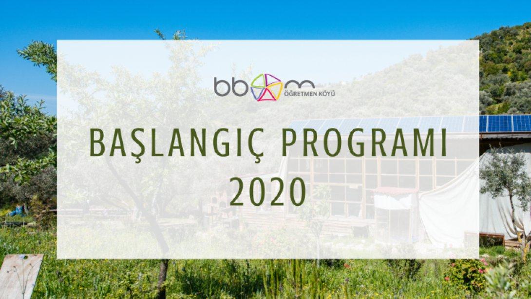 Başka Bir Okul Mümkün Öğretmen Köyü 2020 Başlangıç Programı için başvurular açıldı!