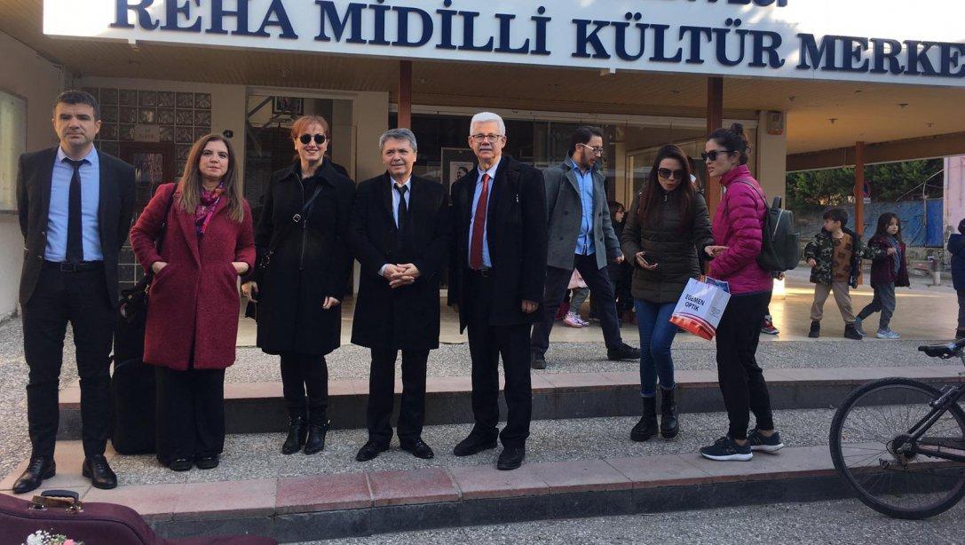 Reha Midilli Kültür Merkezinde, İzmir Devlet Senfoni Orkestrası Anadolu Yaylı Çalgılar Topluluğunu ağırladık.